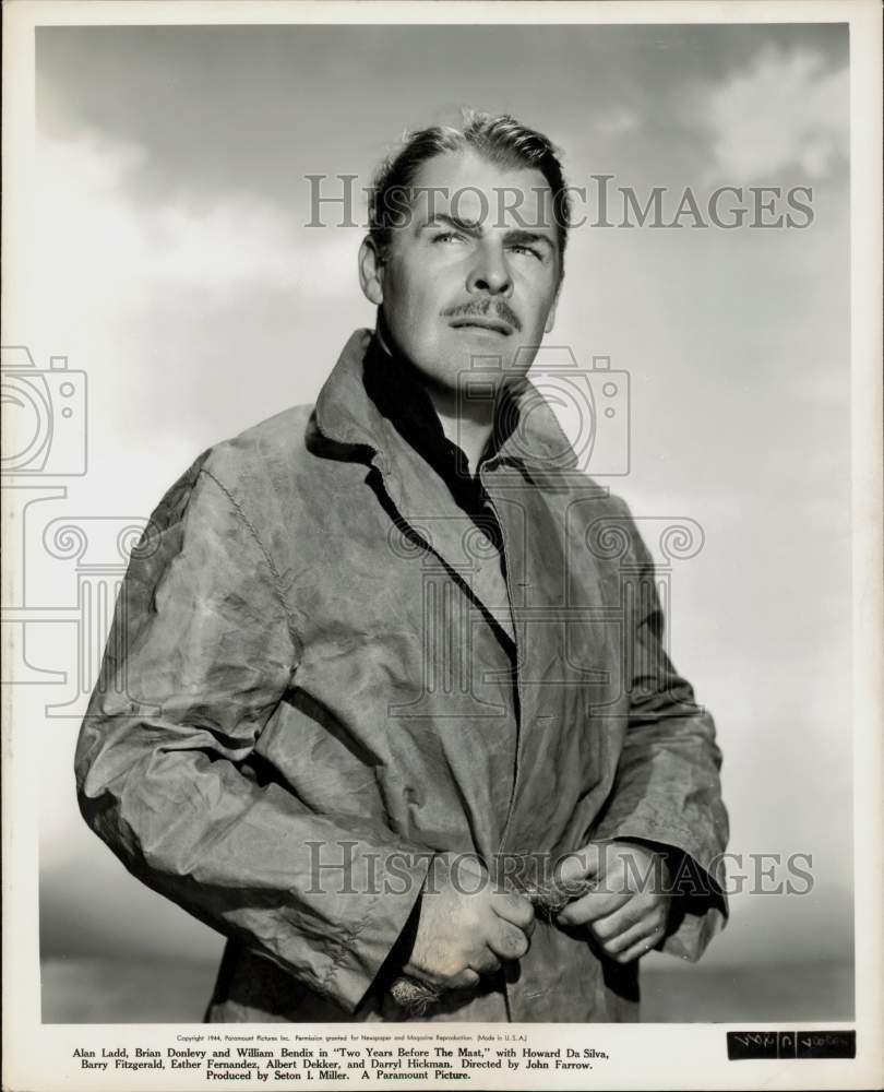 1944 Press Photo Brian Donlevy in a scene from &quot;Two Years Before the Mast.&quot;- Historic Images