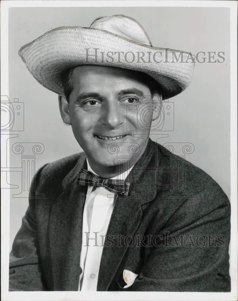 1955 Press Photo Ben Grauer, American radio and television broadcaster and actor- Historic Images