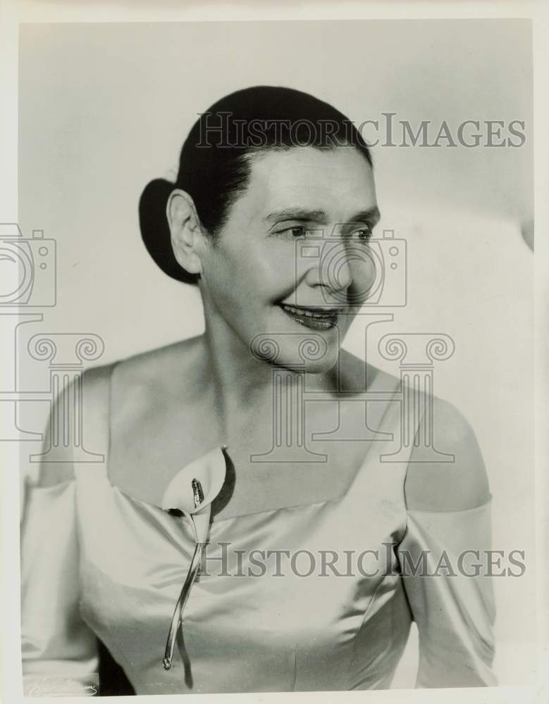 1961 Press Photo Author Fannie Hurst - hpp23226- Historic Images