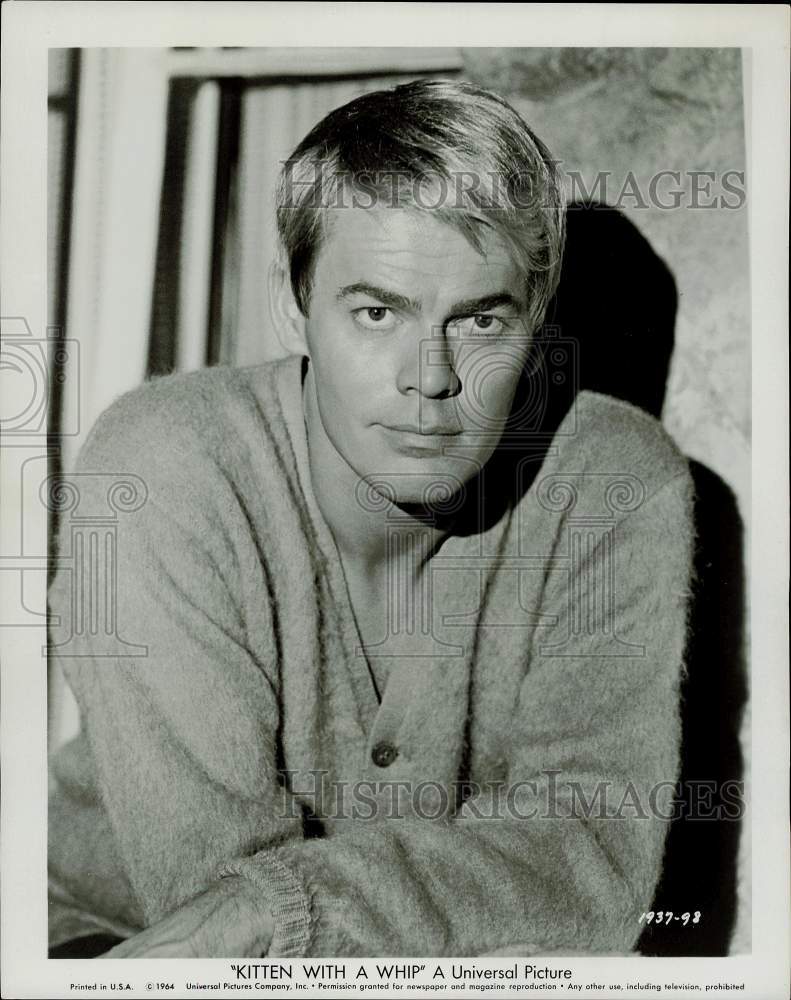 1964 Press Photo Actor James Ward in &quot;Kitten with a Whip&quot; - hpp24924- Historic Images