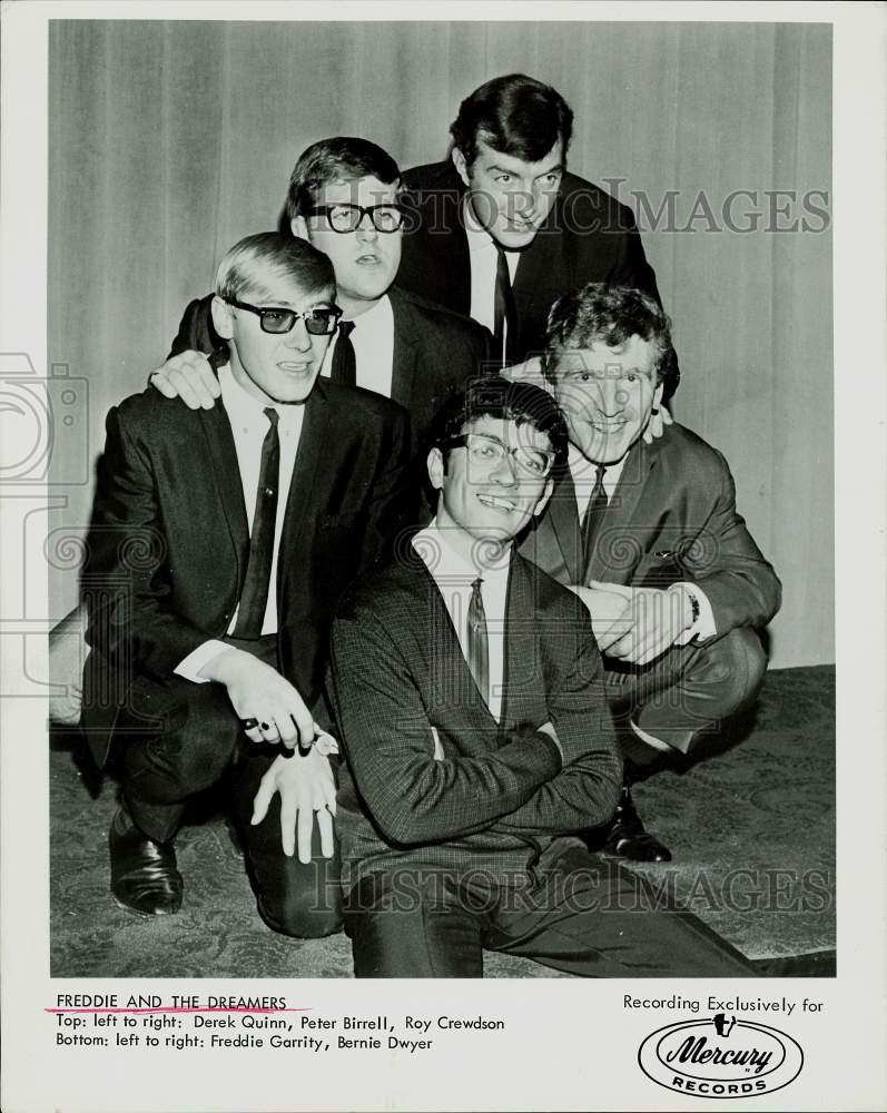 1965 Press Photo Freddie And The Dreamers, Music Group - hpp25102- Historic Images