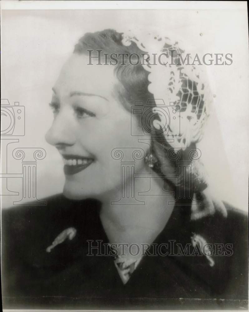 1961 Press Photo Gertrude Lawrence, actress - hpp26143- Historic Images