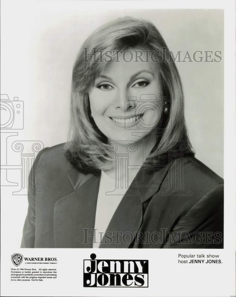 1994 Press Photo Jenny Jones, talk show host - hpp26960 - Historic Images