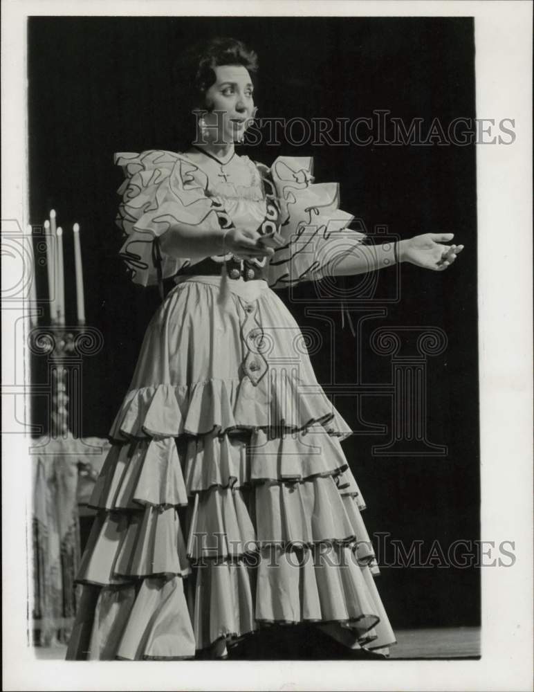 1963 Press Photo Opera singer Ginetta LaBianca - hpp27347- Historic Images