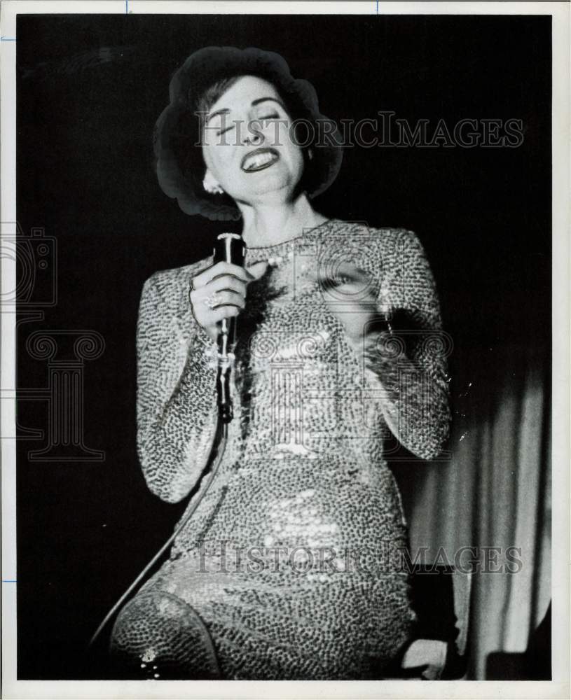 1962 Press Photo Singer Marguerite Piazza - hpp27549- Historic Images