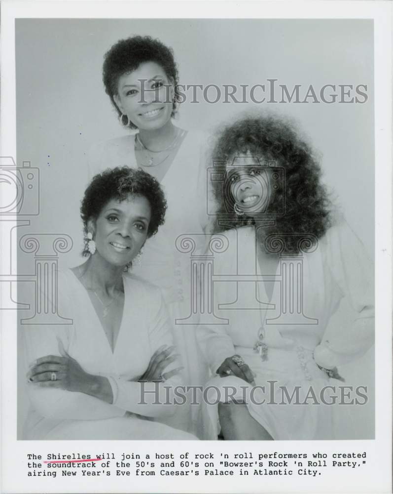 Press Photo The Shirelles, Music Group - hpp27558- Historic Images