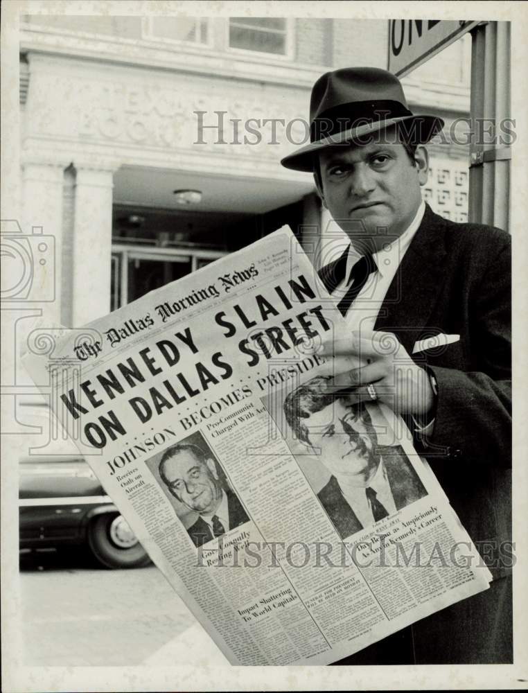 1978 Press Photo Actor Michael Lerner in &quot;Ruby And Oswald&quot; - hpp28408- Historic Images