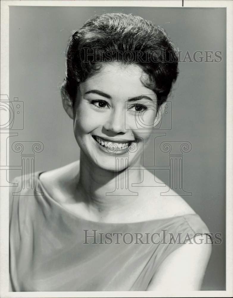 1963 Press Photo Actress Roberta Shore - hpp28436- Historic Images