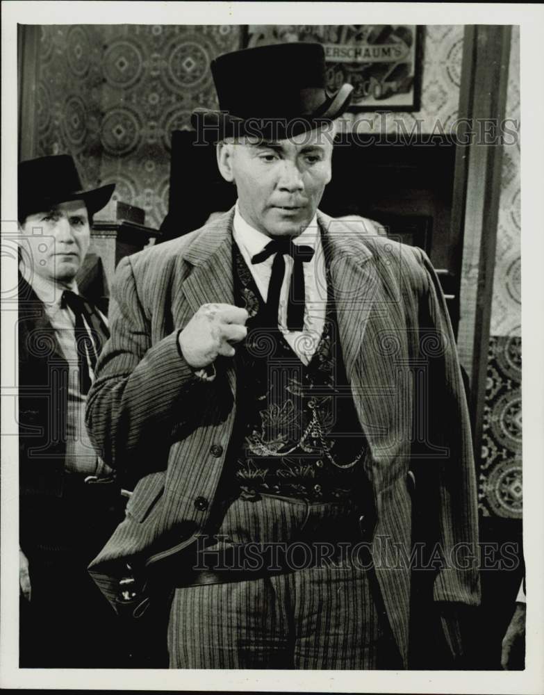 1959 Press Photo Actor Cameron Mitchell in &quot;Bonanza&quot; TV Series - hpp29242- Historic Images