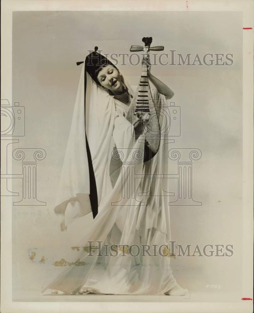 1958 Press Photo Actress Mary Martin - hpp30217- Historic Images