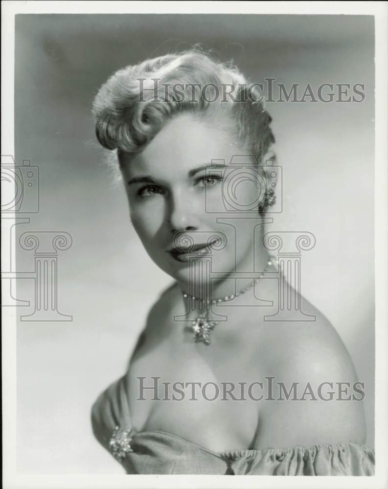 1955 Press Photo Elise Rhodes, TV Star - hpp31968- Historic Images