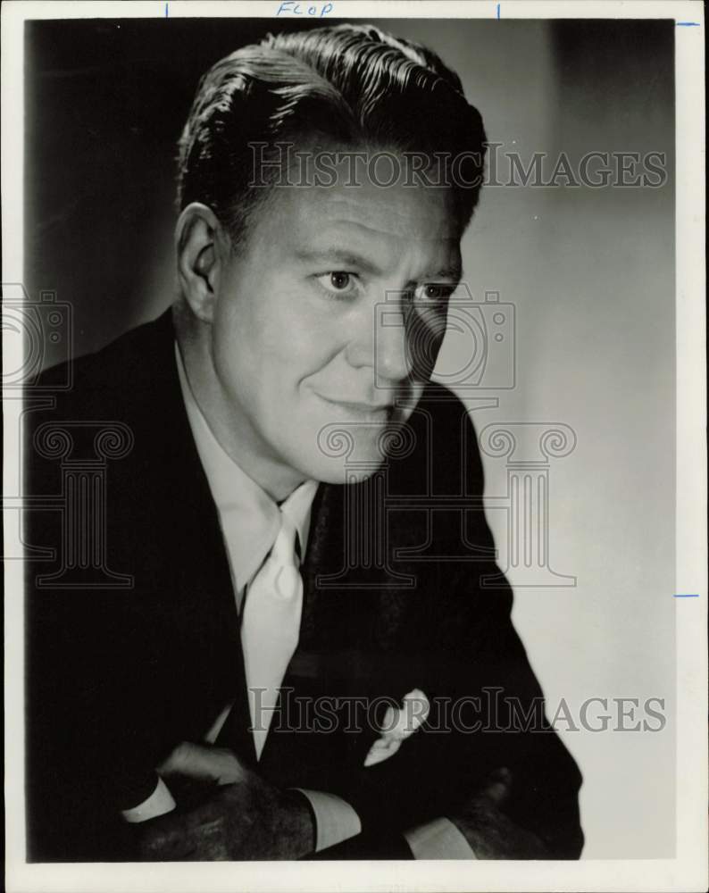 1962 Press Photo Nelson Eddy, Actor-Singer - hpp32104- Historic Images