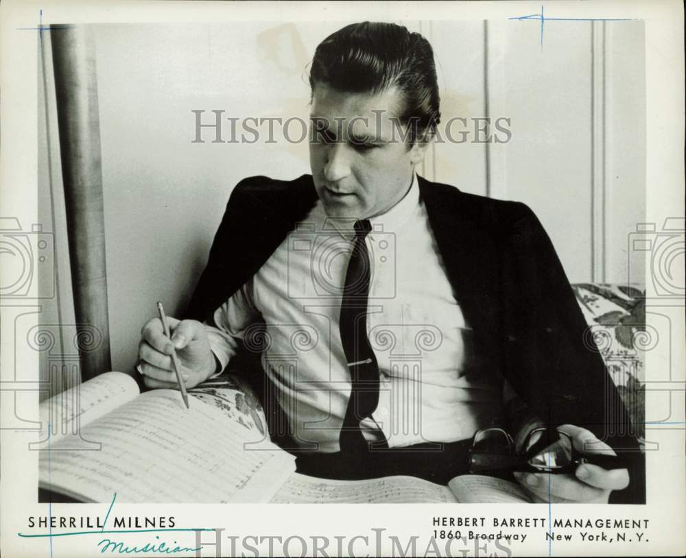 1968 Press Photo Musician Sherrill Milnes - hpp32804- Historic Images