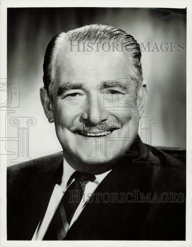 1968 Press Photo Actor Roy Roberts, Star of &quot;The Lucy Show&quot; - hpp33652- Historic Images