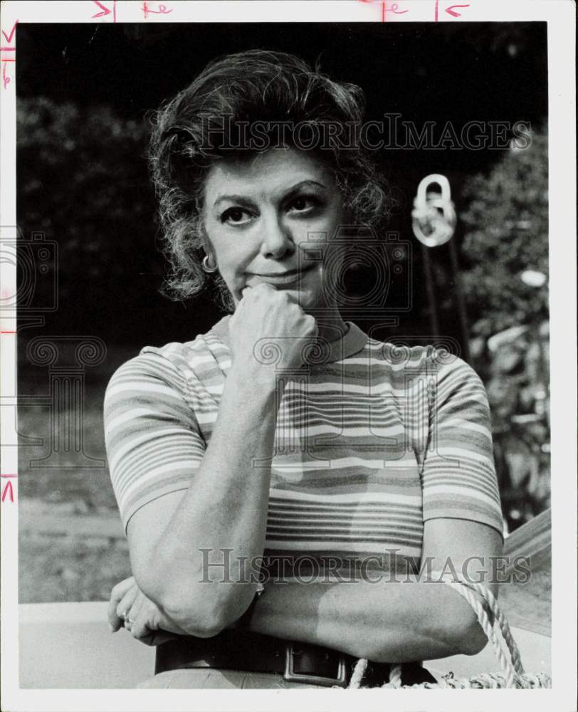 1972 Press Photo Actress Ann Rutherford - hpp35438 - Historic Images