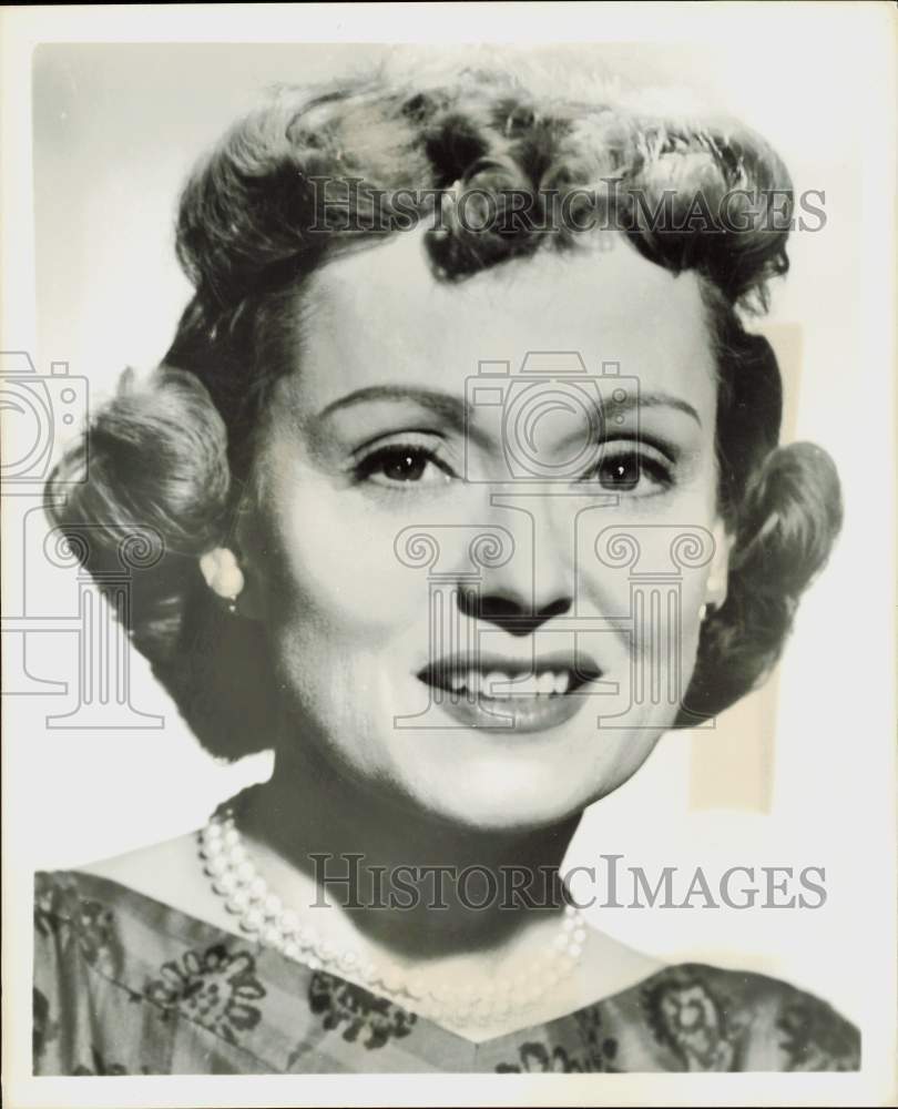 1959 Press Photo Actress Martha Scott - hpp35518- Historic Images