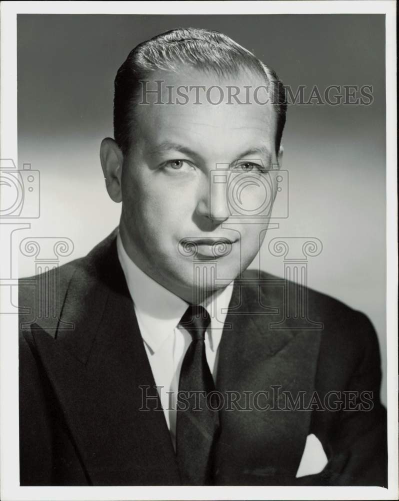 1953 Press Photo Robert W. Sarnoff, NBC Executive - hpp35862- Historic Images