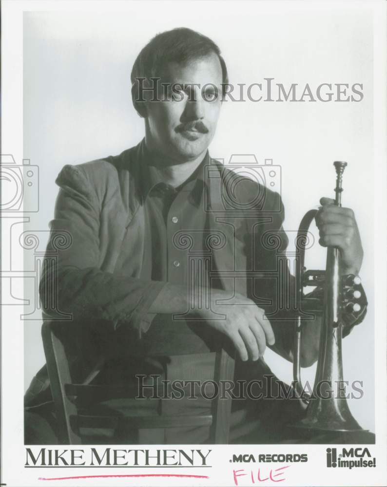 Press Photo Musician Mike Metheny - hpp37783- Historic Images