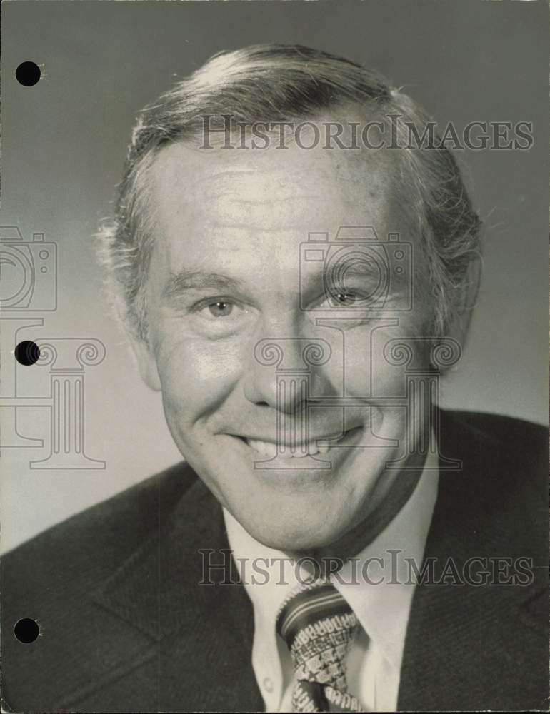 1987 Press Photo TV Host Johnny Carson - hpp38523- Historic Images