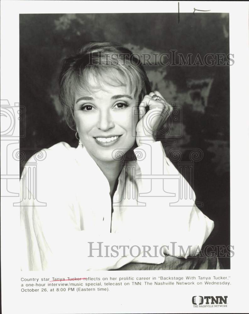 1995 Press Photo Singer Tanya Tucker - hpp40311- Historic Images