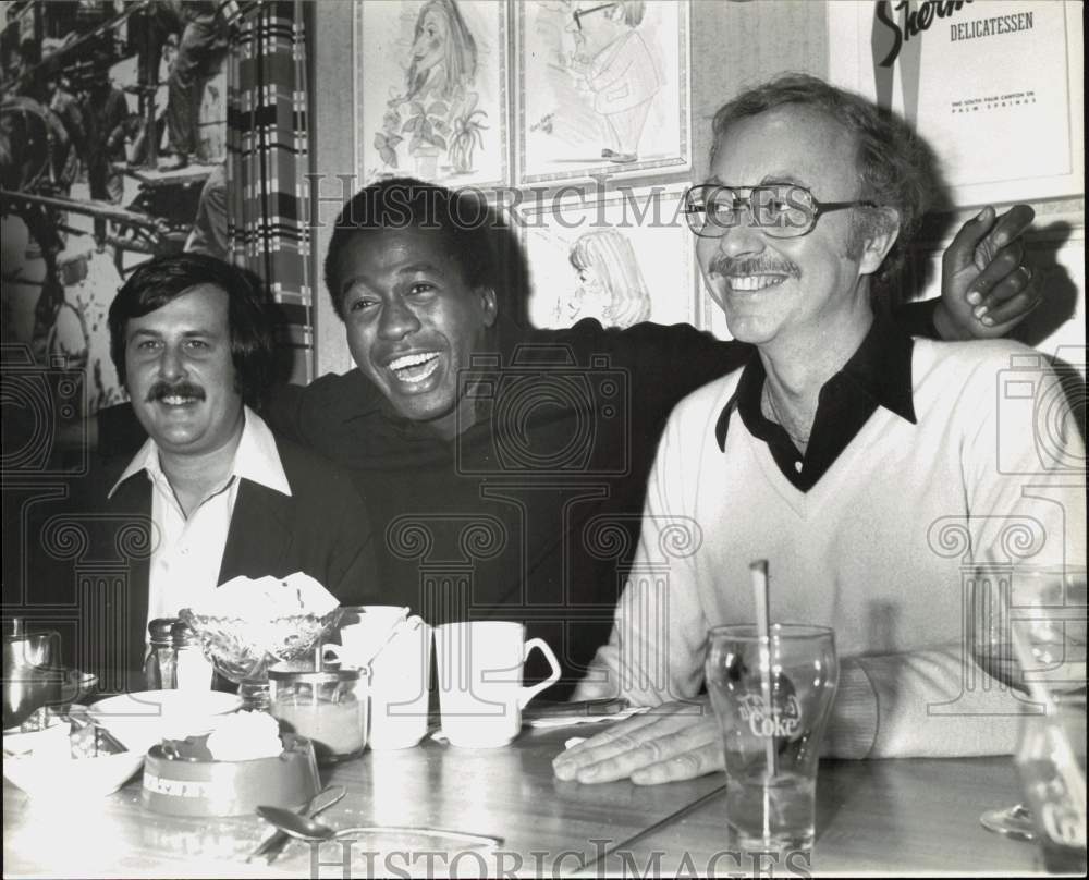 1979 Press Photo Tony Voit, Television Actor Ben Vereen, Ray Siller - hpp40575- Historic Images