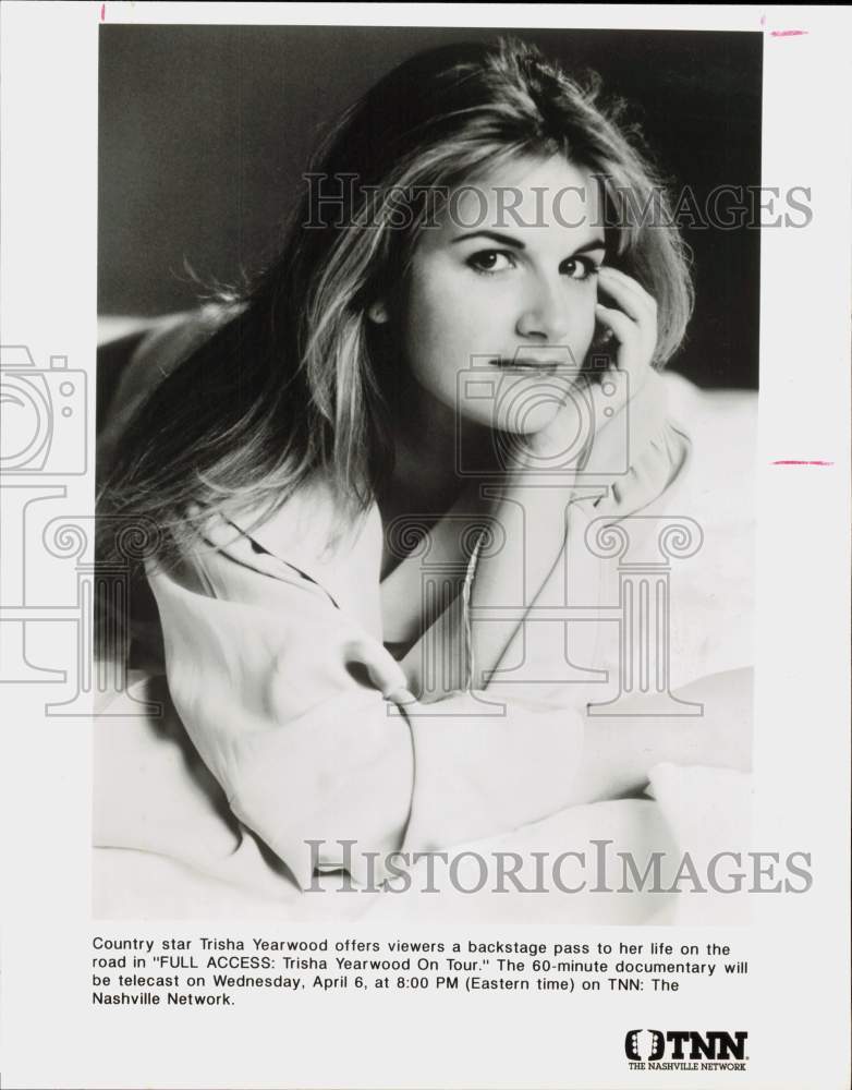 1994 Press Photo Country Star Trisha Yearwood - hpp41123- Historic Images