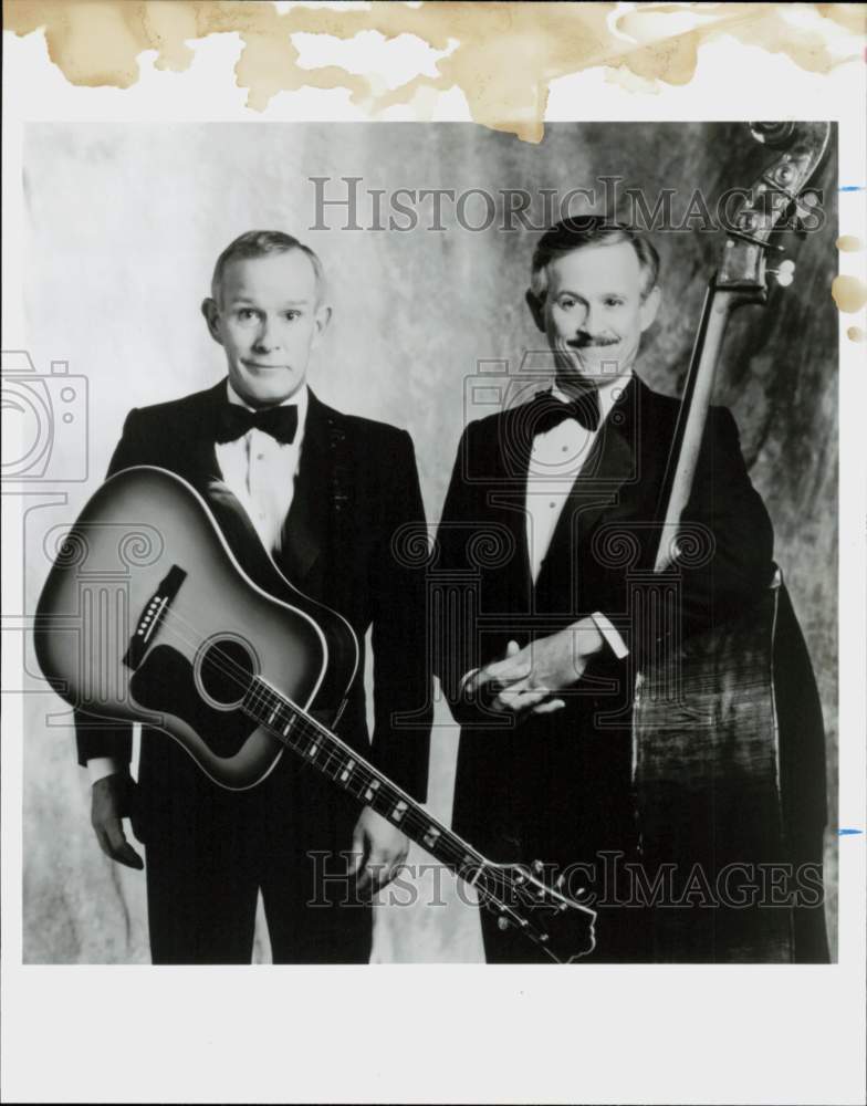 1994 Press Photo Entertainment Team The Smothers Brothers, Tom and Dick- Historic Images