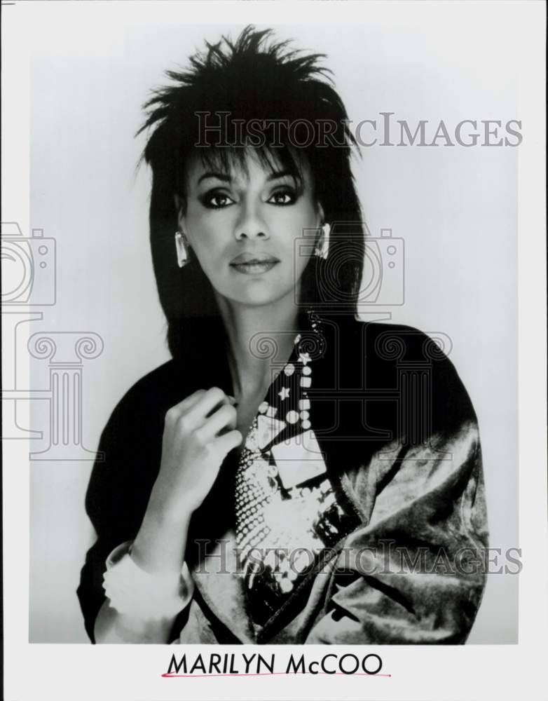 Press Photo Singer Marilyn McCoo - hpp42260- Historic Images