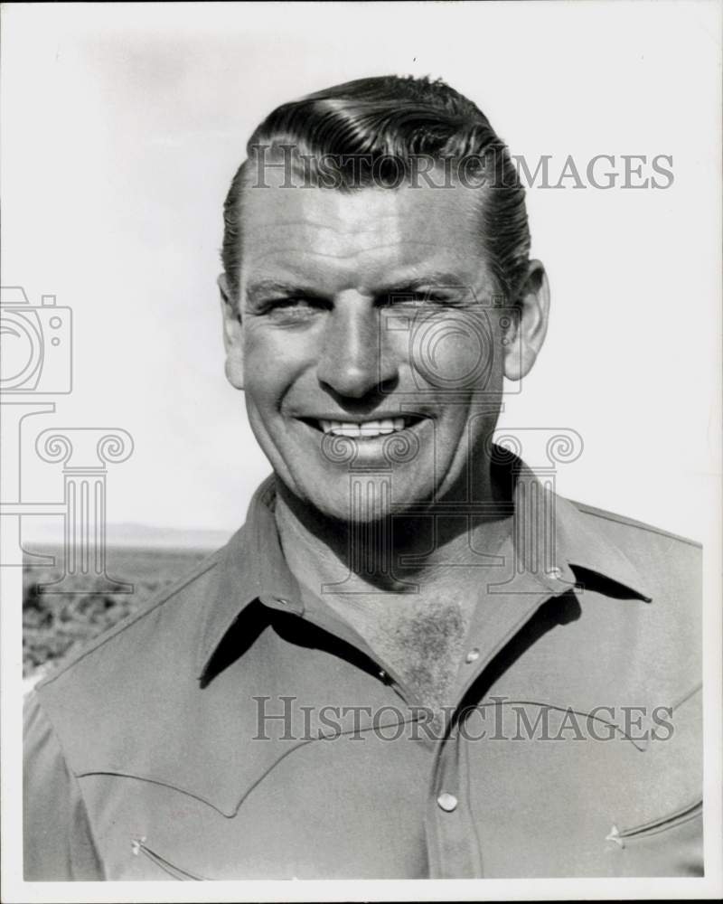 1962 Press Photo Actor Richard Egan in &quot;Empire&quot; - hpp42443- Historic Images