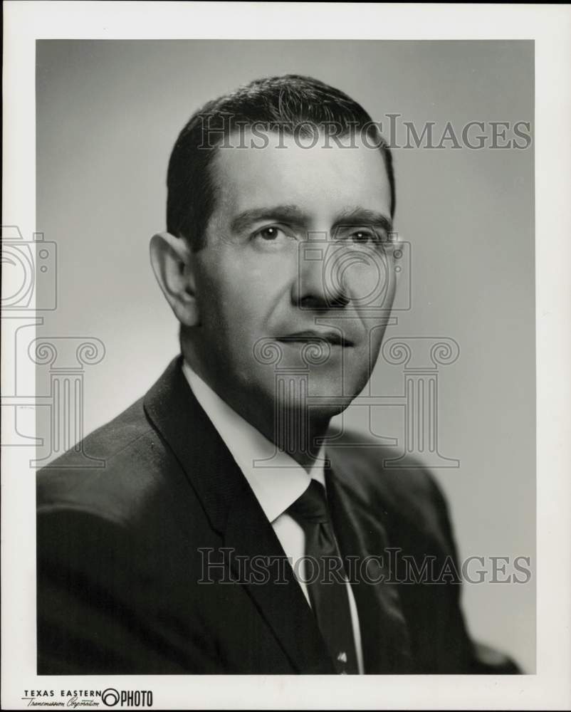 1962 Press Photo Oliver M. Fletcher, Texas Eastern Transmission Corporation- Historic Images