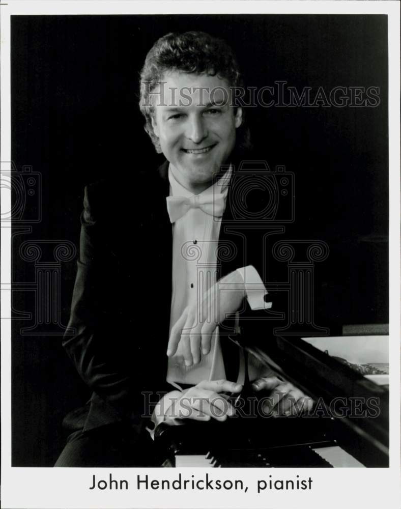 1993 Press Photo John Hendrickson, Pianist - hpp42713- Historic Images