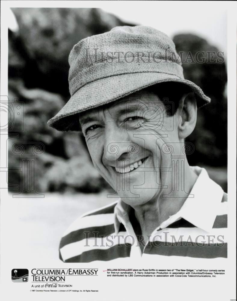 1987 Press Photo Actor William Schallert in &quot;The New Gidget&quot; - hpp42754- Historic Images