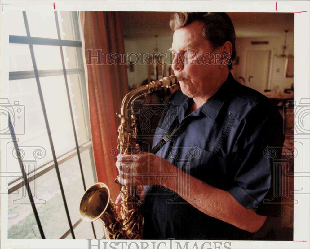 1992 Press Photo Jazz Musician Jimmy Ford - hpp42868- Historic Images