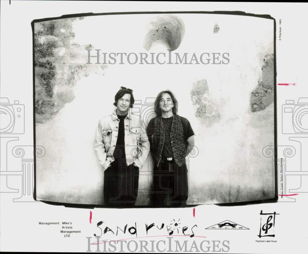 1993 Press Photo Sand Rubies, Music Group - hpp42896 - Historic Images