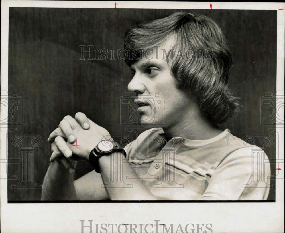 1973 Press Photo Actor Malcolm McDowell in Houston - hpp42947- Historic Images