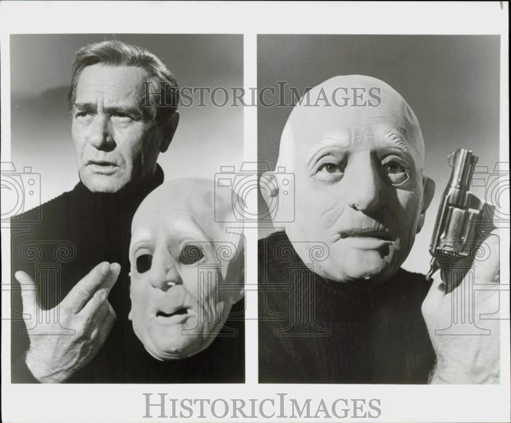 Press Photo Actor Darren McGavin in &quot;Brink&#39;s: The Great Robbery&quot; - hpp43094- Historic Images