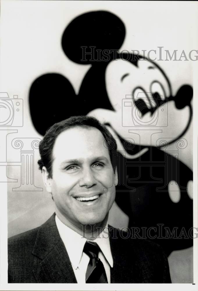 1988 Press Photo Michael Eisner, Chairman &amp; CEO of Walt Disney Company- Historic Images