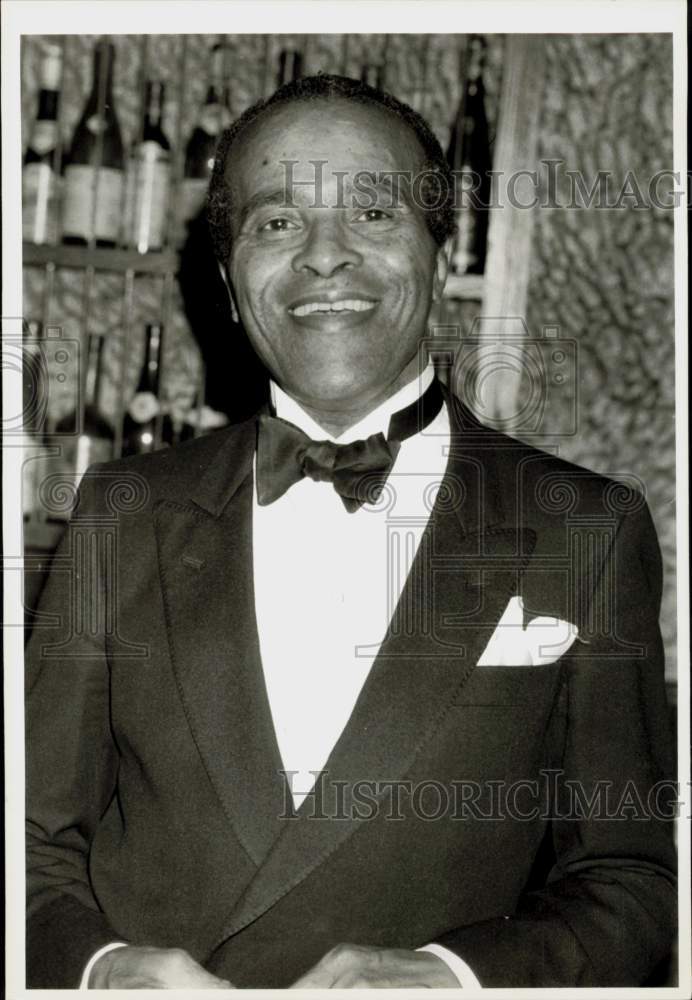 1983 Press Photo Lyricist Jon Hendricks at Michael&#39;s Pub in Manhattan- Historic Images