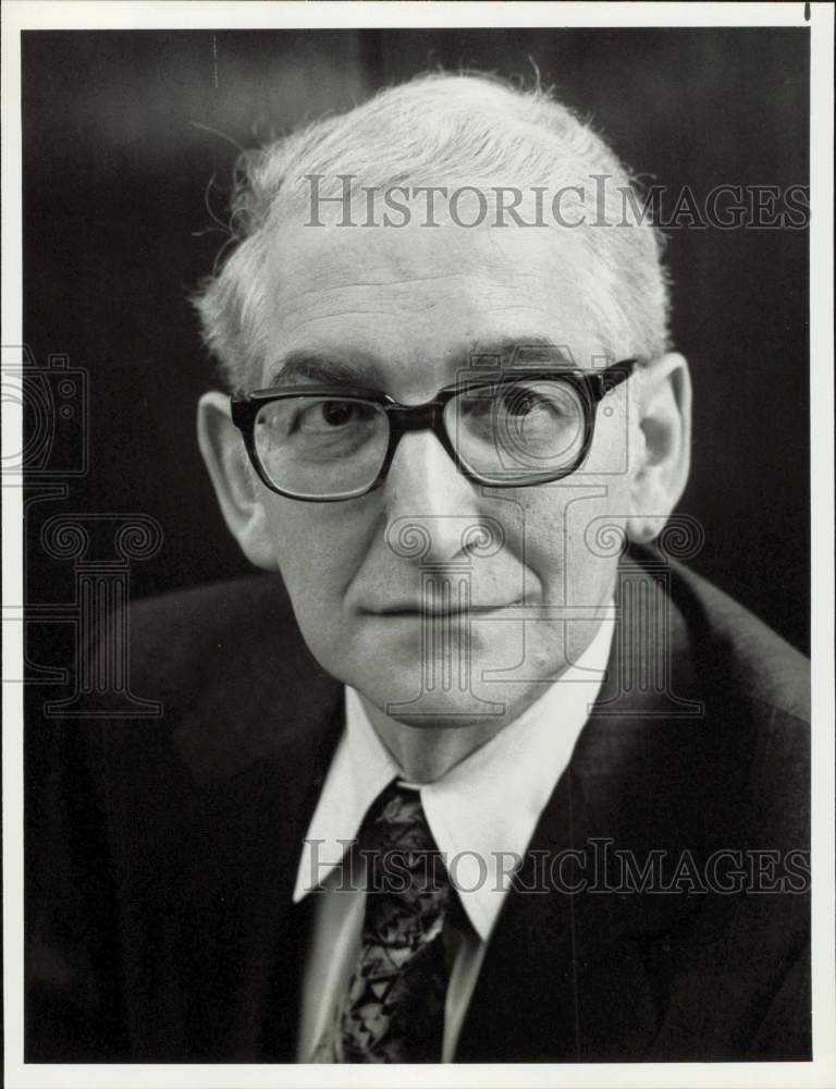 1982 Press Photo Reuven Frank, President, NBC News - hpp45009- Historic Images