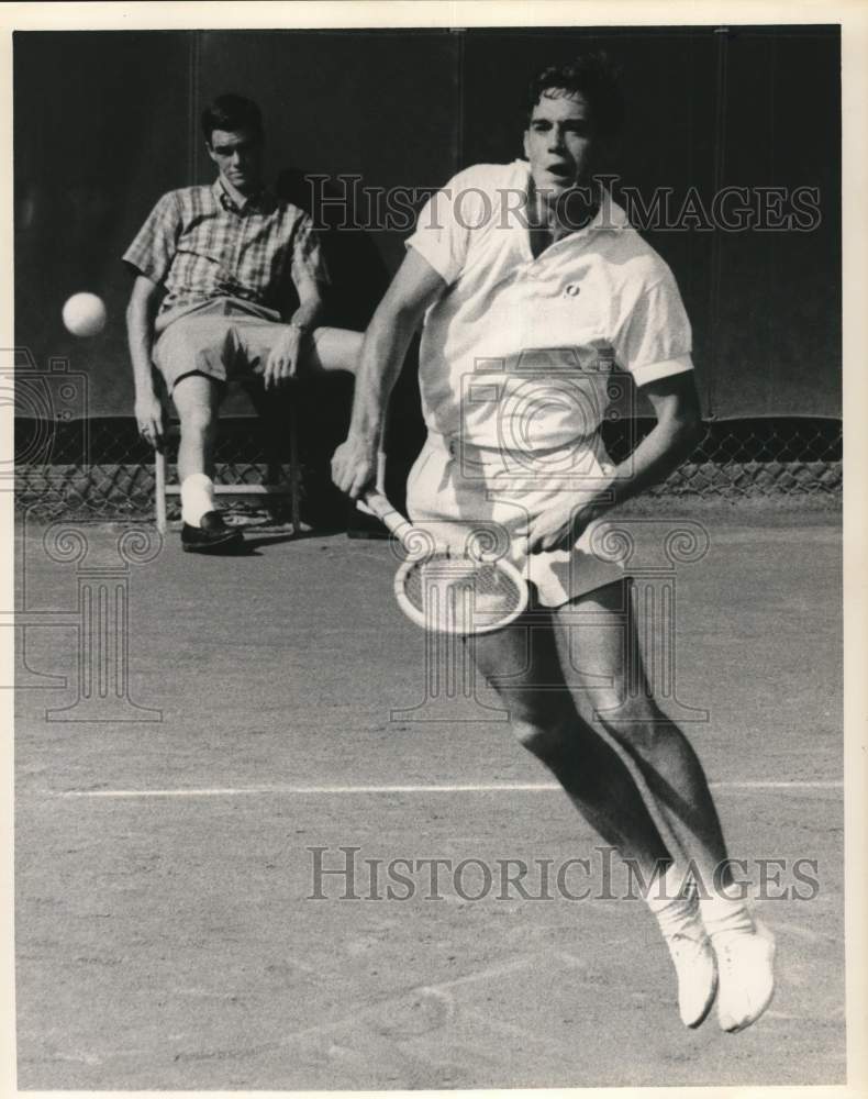 1965 Press Photo Tennis player Gene Scott - hps02229 - Historic Images