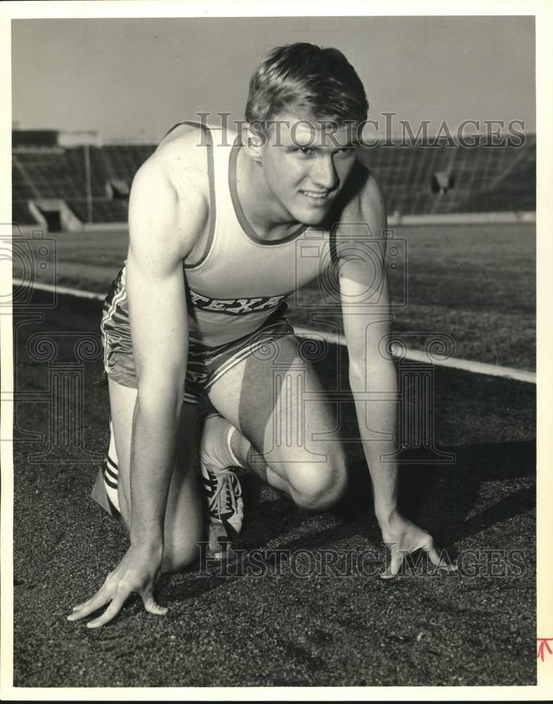 1965 Press Photo Eddie Canada of Texas at SWC frosh camp. - hps02256 - Historic Images