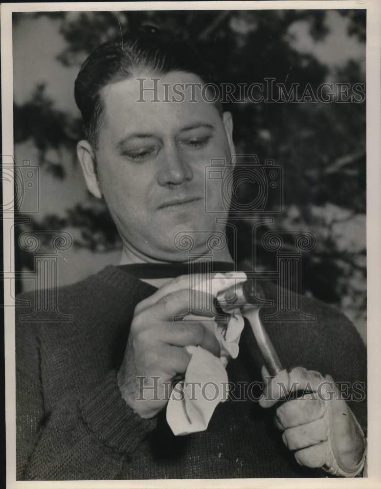 1958 Press Photo Golfer Gus Moreland - hps06190- Historic Images