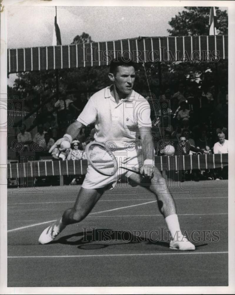 Press Photo Bernard (Tut) Bartzen, Tennis Player - hps06549- Historic Images