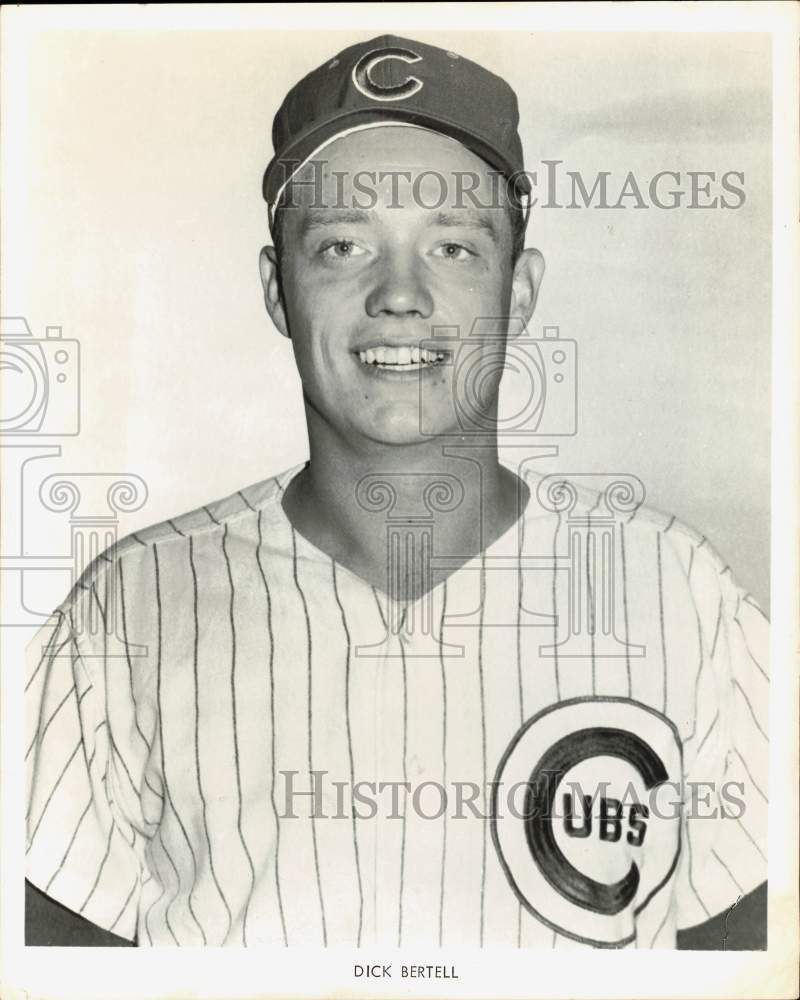 1966 Press Photo Dick Bertell, baseball player for Chicago Cubs - hps09006- Historic Images