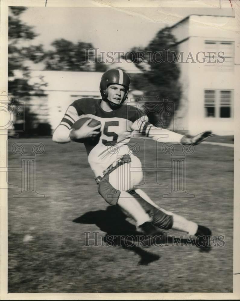 1959 Press Photo Dayton football player Glen Pruitt. - hps12414 - Historic Images