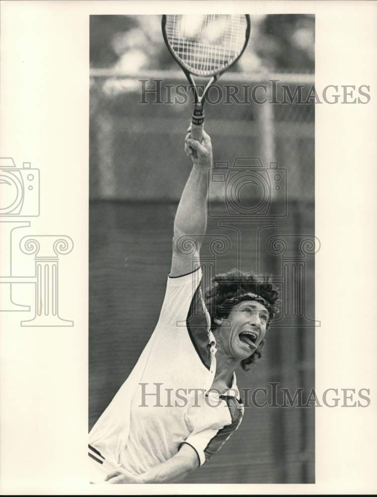 Press Photo Ross Persons in Men&#39;s Championship Final Tennis Match - hps13155- Historic Images