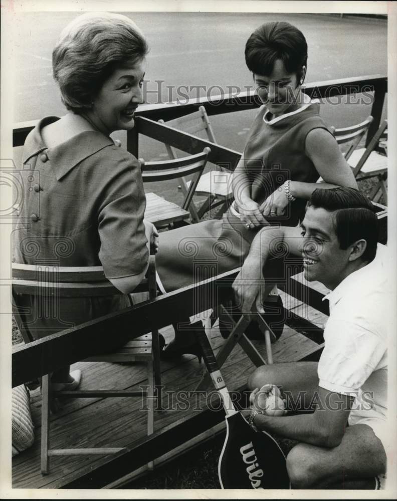 1966 Press Photo Mexican Tennis Star Rafael Osuna, River Oaks Tennis Tournament- Historic Images