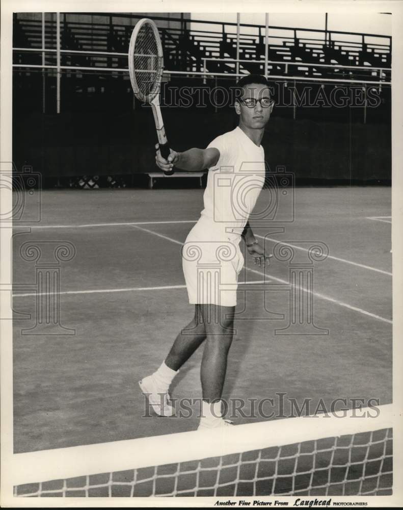 1955 Press Photo Charles (Charley) Russo, Texas Tennis - hps14249 - Historic Images