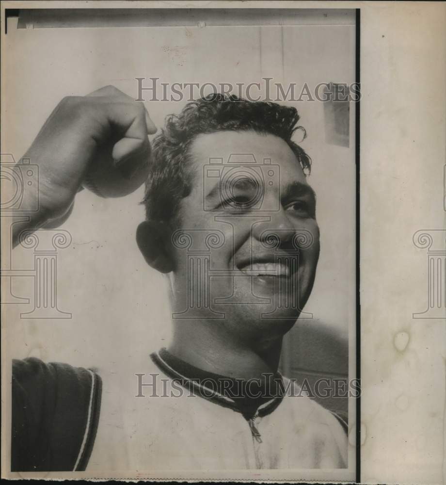 1966 Press Photo Baseball pitcher Sonny Siebert. - hps14314 - Historic Images