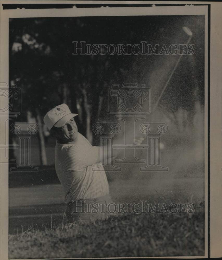 1968 Press Photo Golfer Dan Sikes Jr. in PGA National Championship, San Antonio - Historic Images